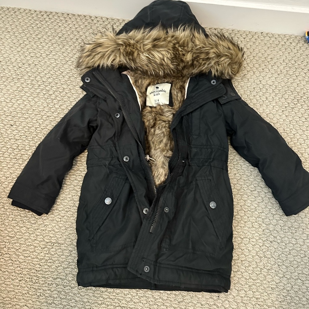 Kid Abercrombie Jacket Size 3/4